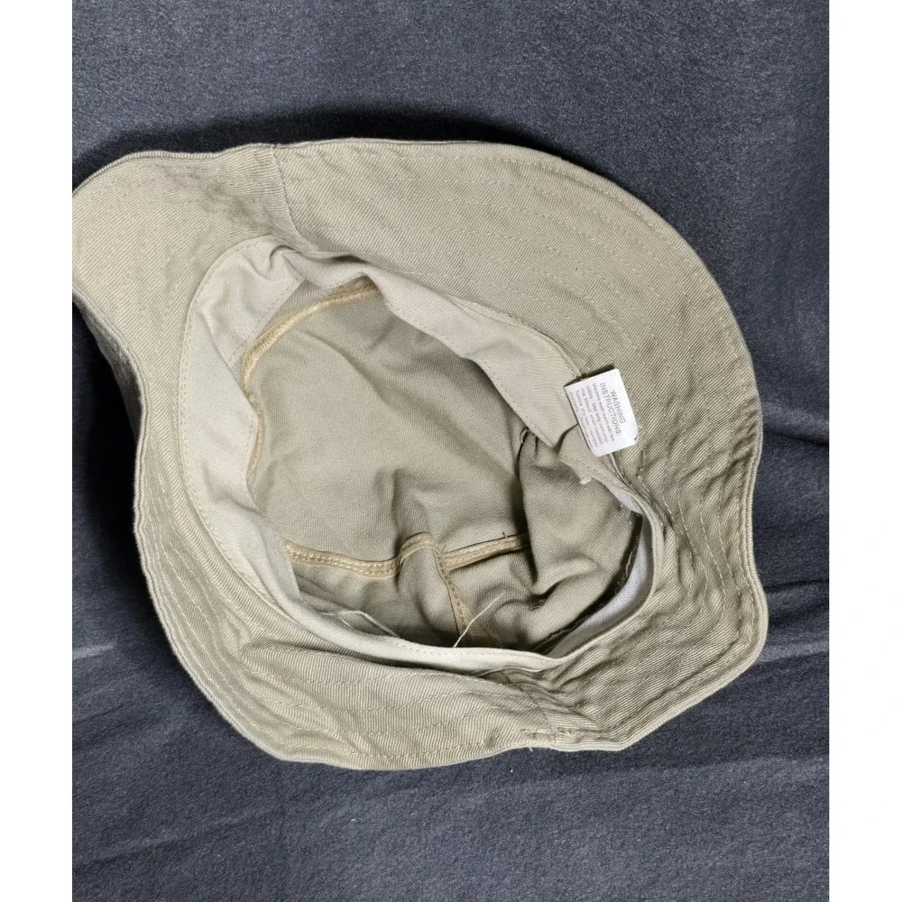 Girl Scouts Of‎ America Outdoors Hiking Tan Khaki Bucket Hat Made In USA Medium